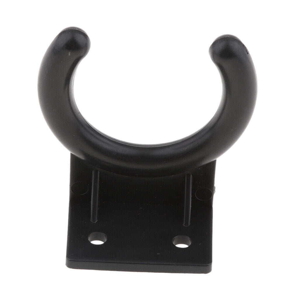 8X Universal Wired Microphone Hook Wall Stands Rack Hanger Phone Accessory