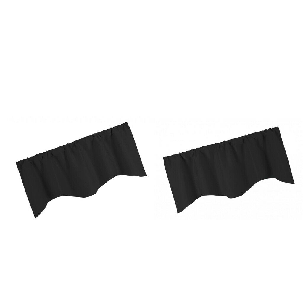 2 Panels Kitchen Valance Decorative
