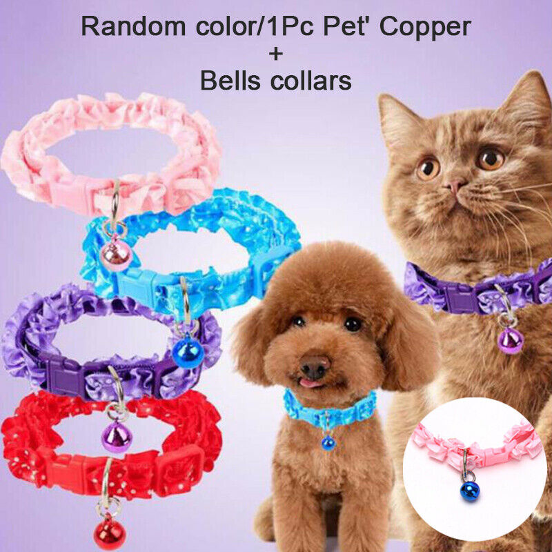Pet Collar Camouflage Safety Dogs Puppy Cats Outdoor Adjustable Leash Wit.l8