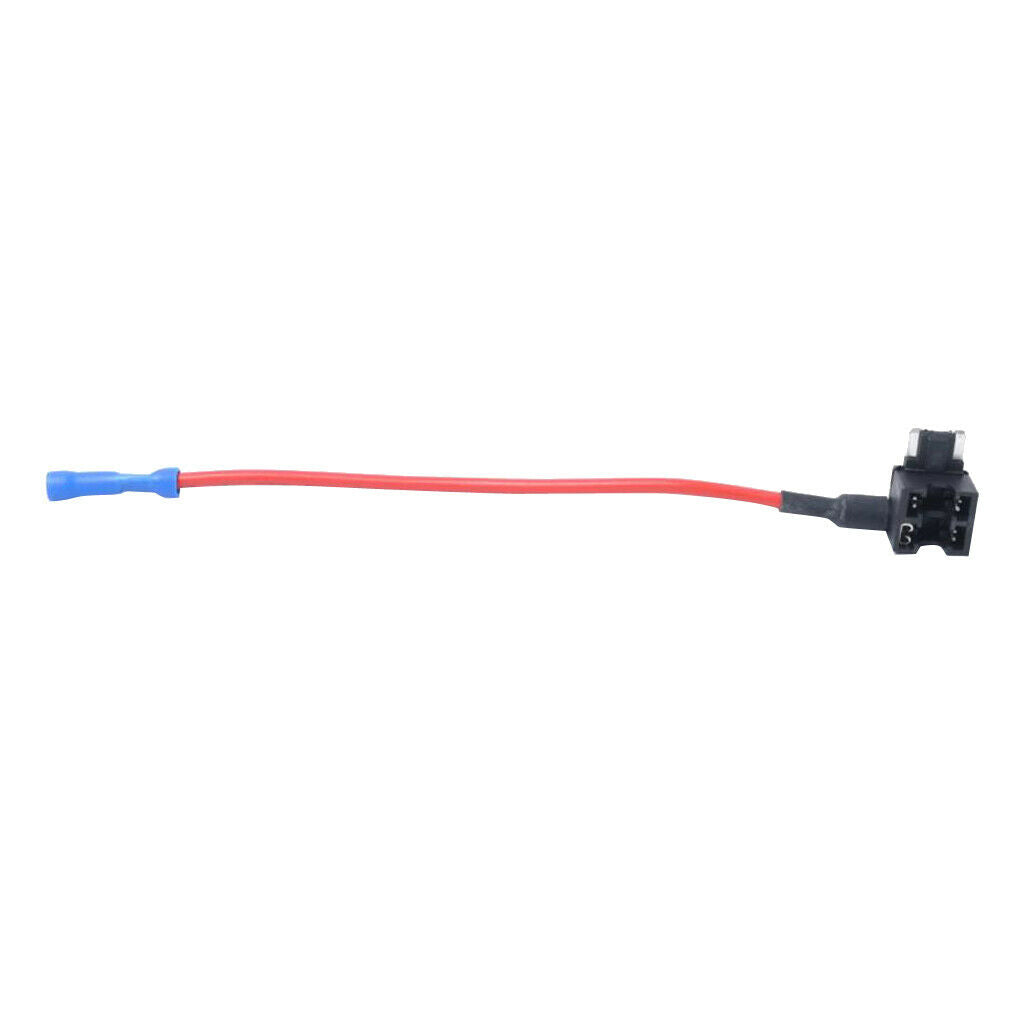10 Pieces 15Amp Mini Blade Fuses with Add-a-circuit Low Profile Fuse Holders
