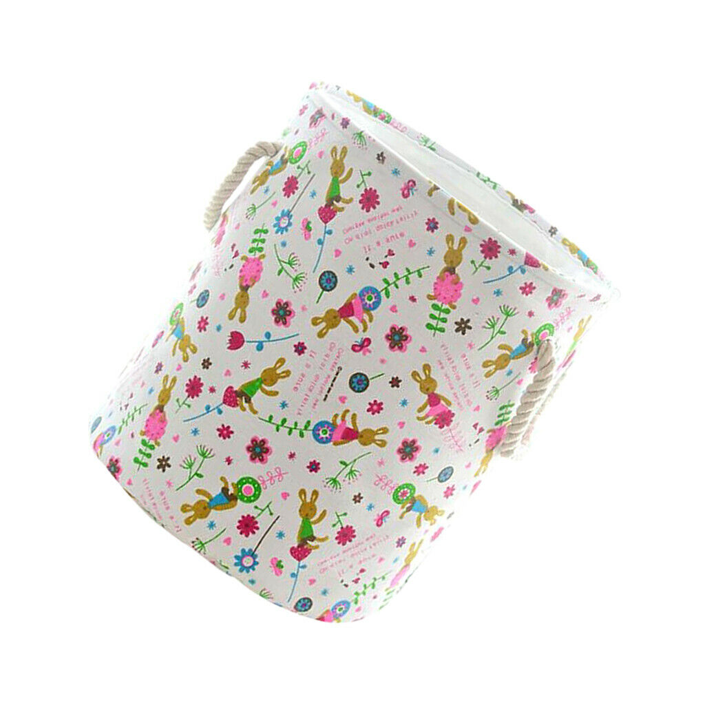 Laundry Basket Collapsible Fabric Laundry Hamper Clothes Bag Folding Washing