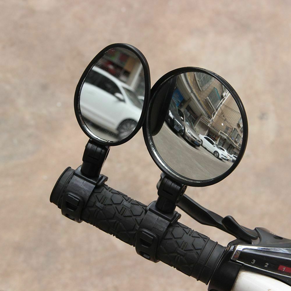 Rear View Bike Rearview Bicycle Mirror Handlebar Motorcycle Looking Glass