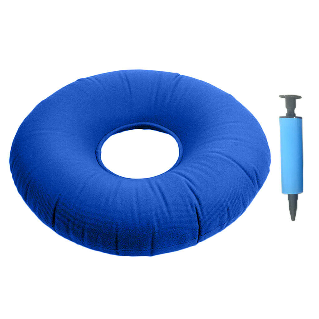 14 Inch Air Inflatable Seat Cushion Bedsores Pillow Relief Back Support for