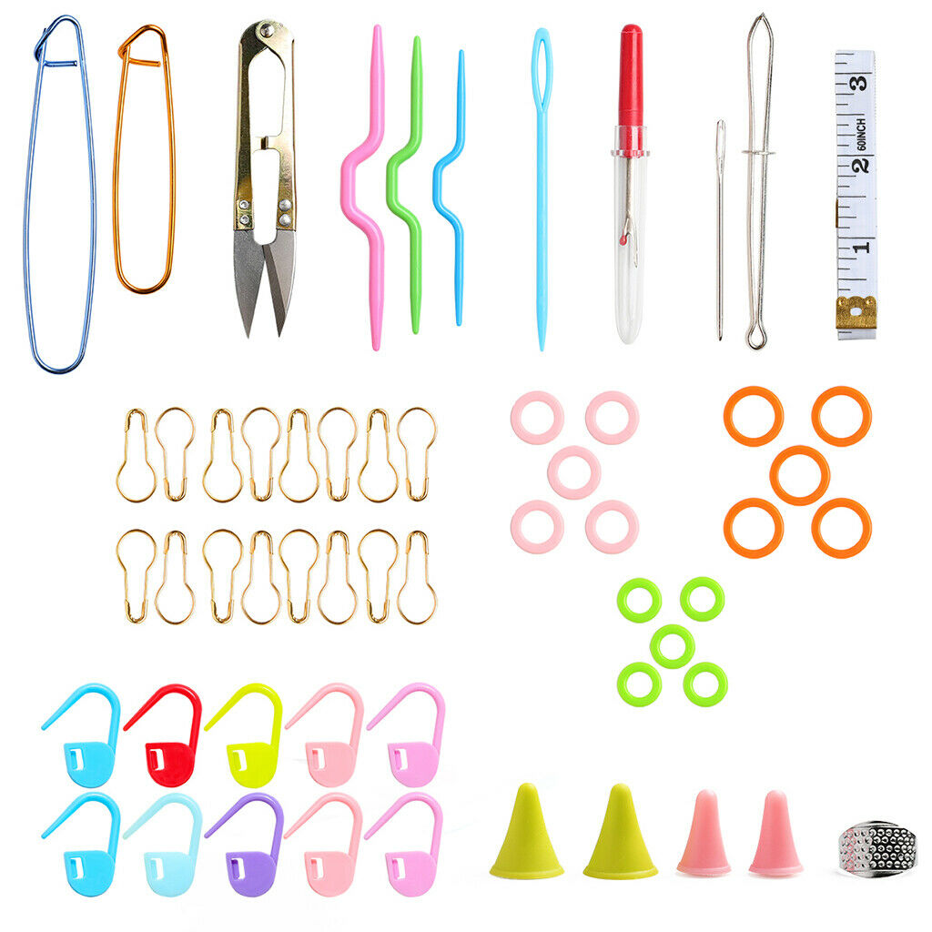 Bamboo Knitting Needles Set Circular Knitting Needles With Plastic Tube