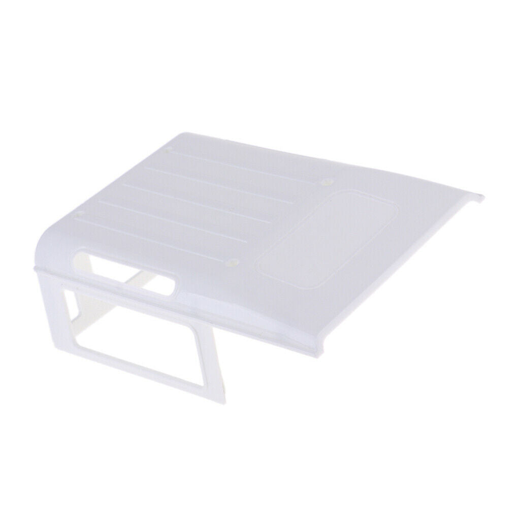 Plastic Car Roof Replacement Part Cover White for MN-90 D90 1/12 RC Rock Crawler
