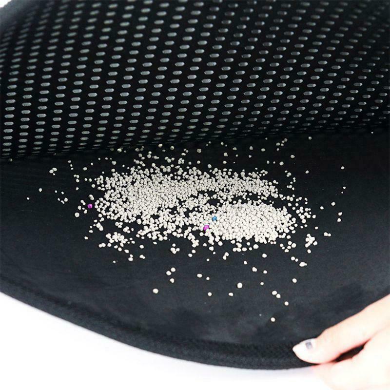 Waterproof Pet Cat Litter Mat EVA Double Layer Cat Litter Trapping Pets Mat Pad