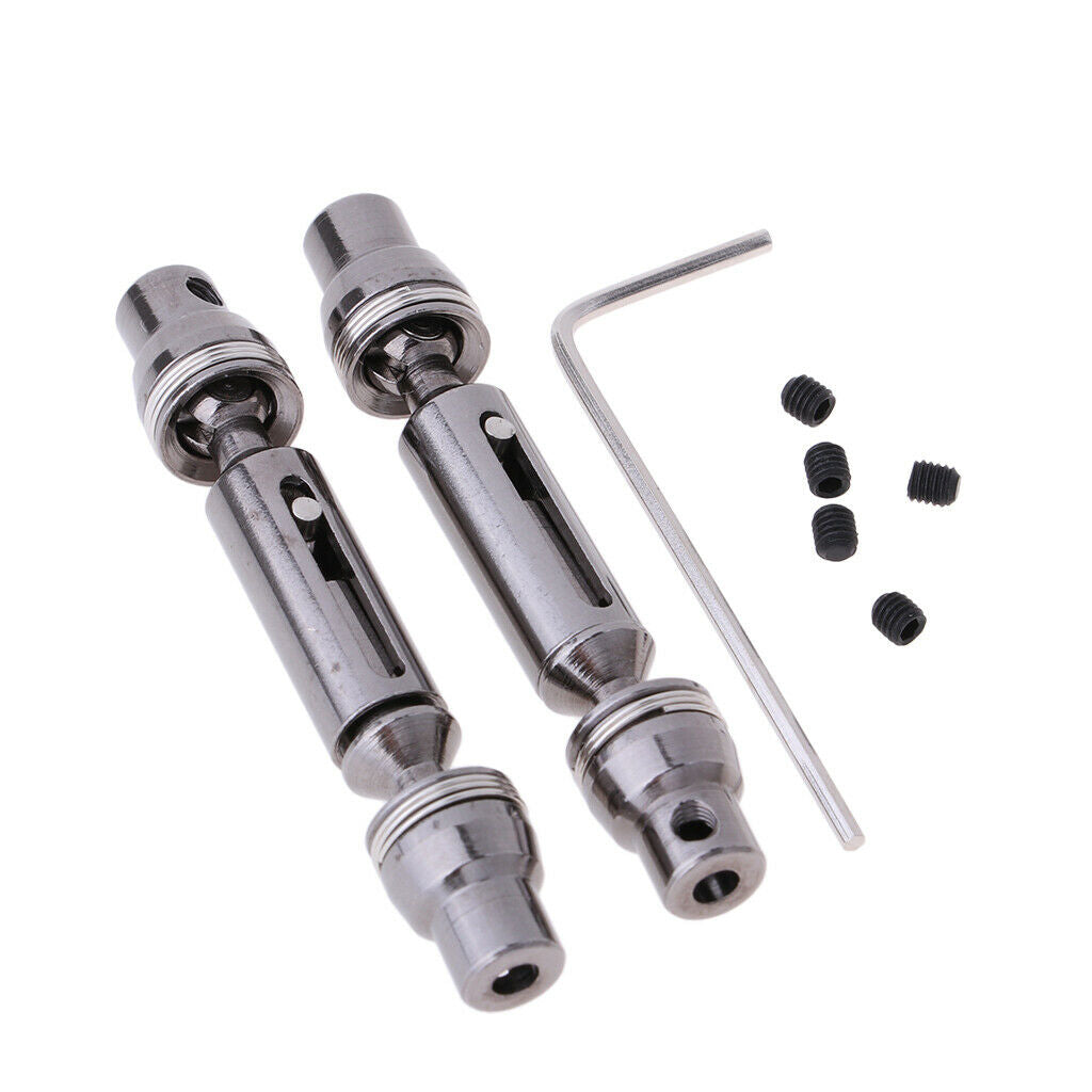 2x Universal Drive Shaft for WPL B14K B16K B36 C14K C24 C24K MN90 Truck DIY