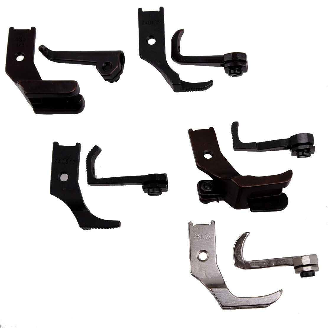 5set Walking Feet fit for JSINGER 111 111G 111W Industrial Foot Sewing