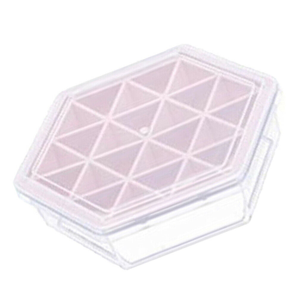 Household  Ice Cube Tray Mold with Removable  Lid Ice Storage Box Pink