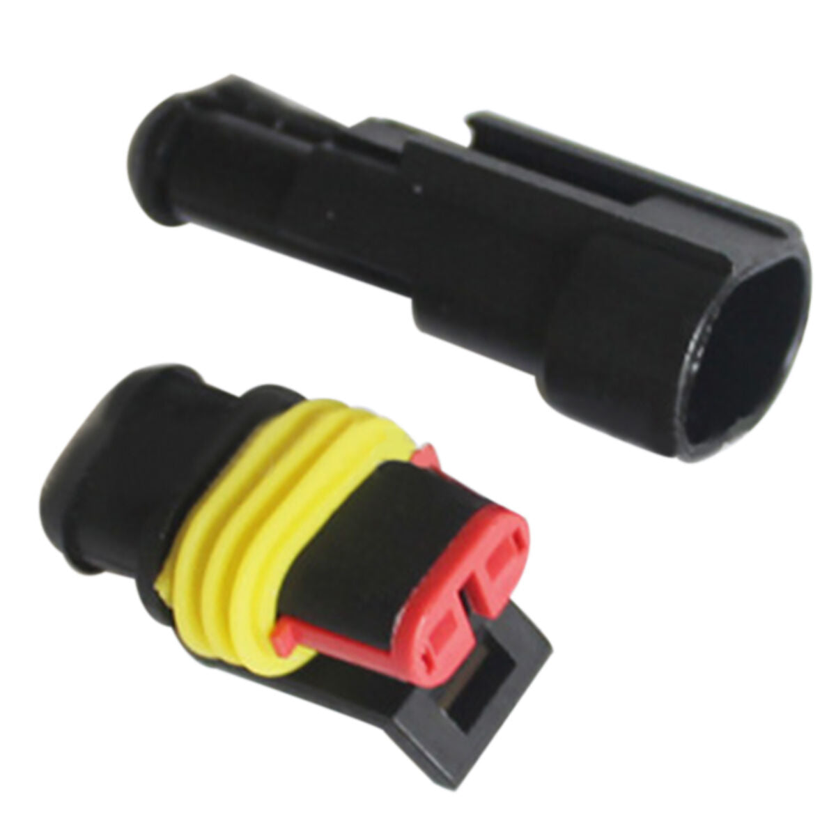 Universal 15Kits 2 3 4 Pins Way Sealed Waterproof Electrical Wire Connector Plug