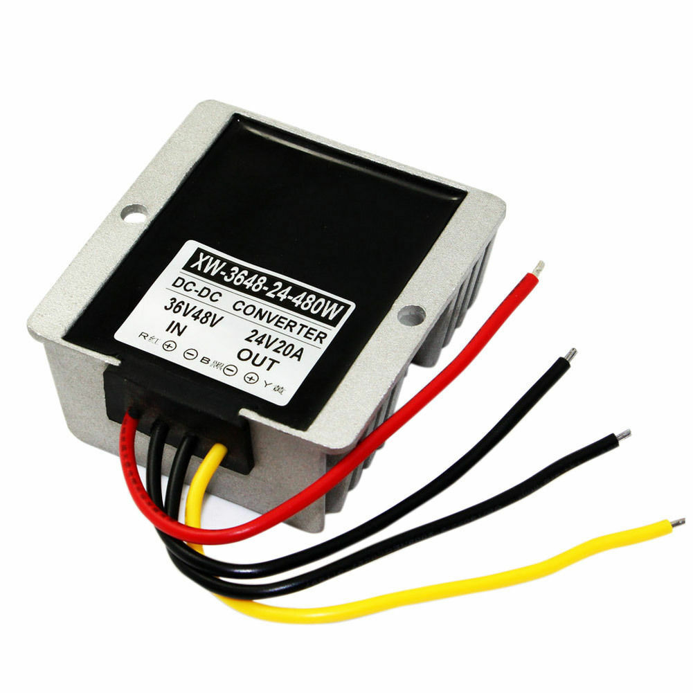 DC36V/48V To DC24V20A 480W Step Down Power Supply Converter Regulator Module