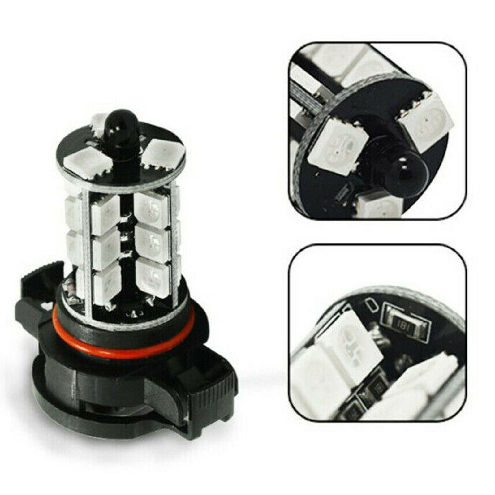 5202 LED Fog Light Bulbs RGB For GMC Sierra 1500 2007-2015 Yukon XL 2007-2013