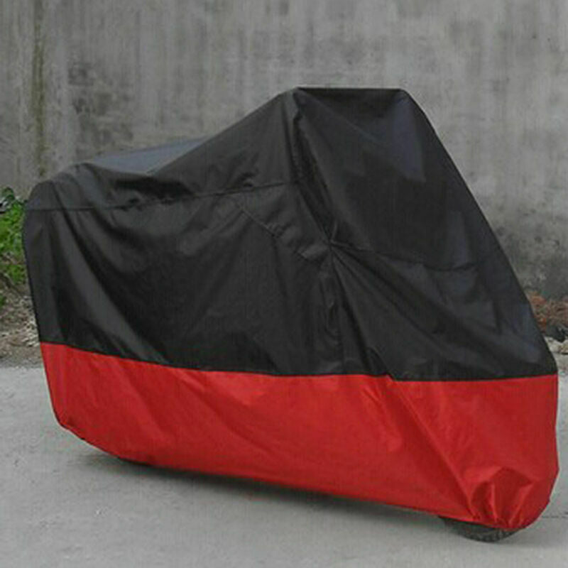 Medium M Motorcycle Cover Water Resistant Anti-UV Dust Vented Shelter Protector