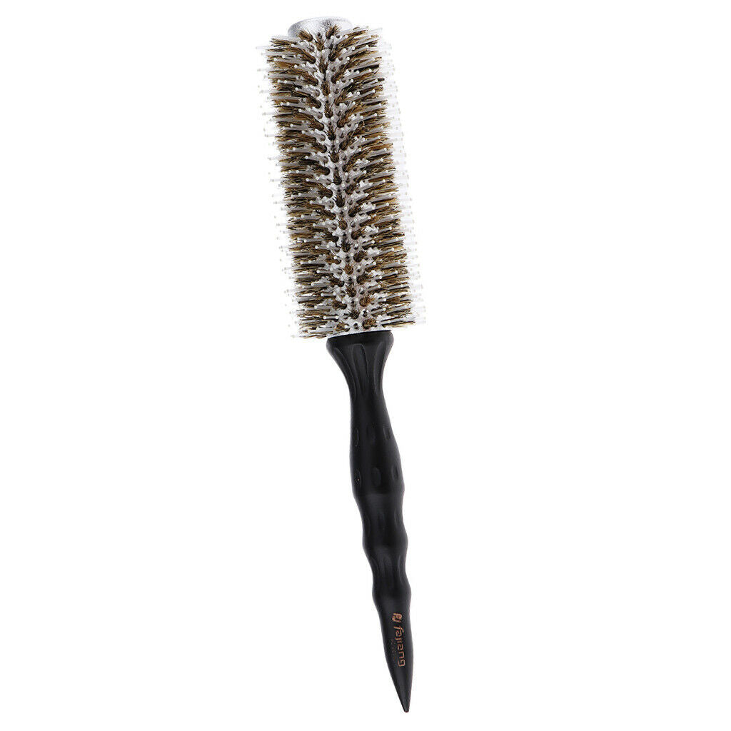 Bristle Round Styling Hair Brush Hair Blow Dryer & Curling Roll Hairbrush L