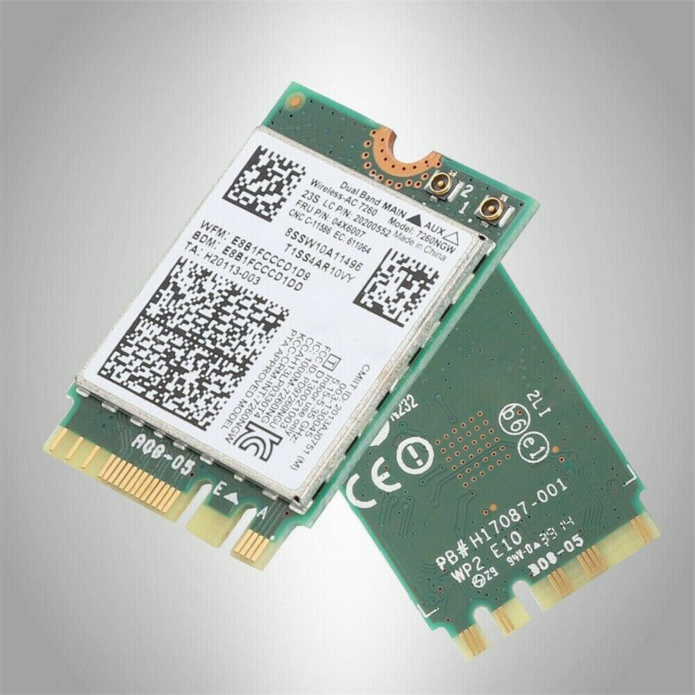 For Lenovo Thinkpad Intel Dual Band Wireless AC Bluetooth 4Card 7260NGW 20200552