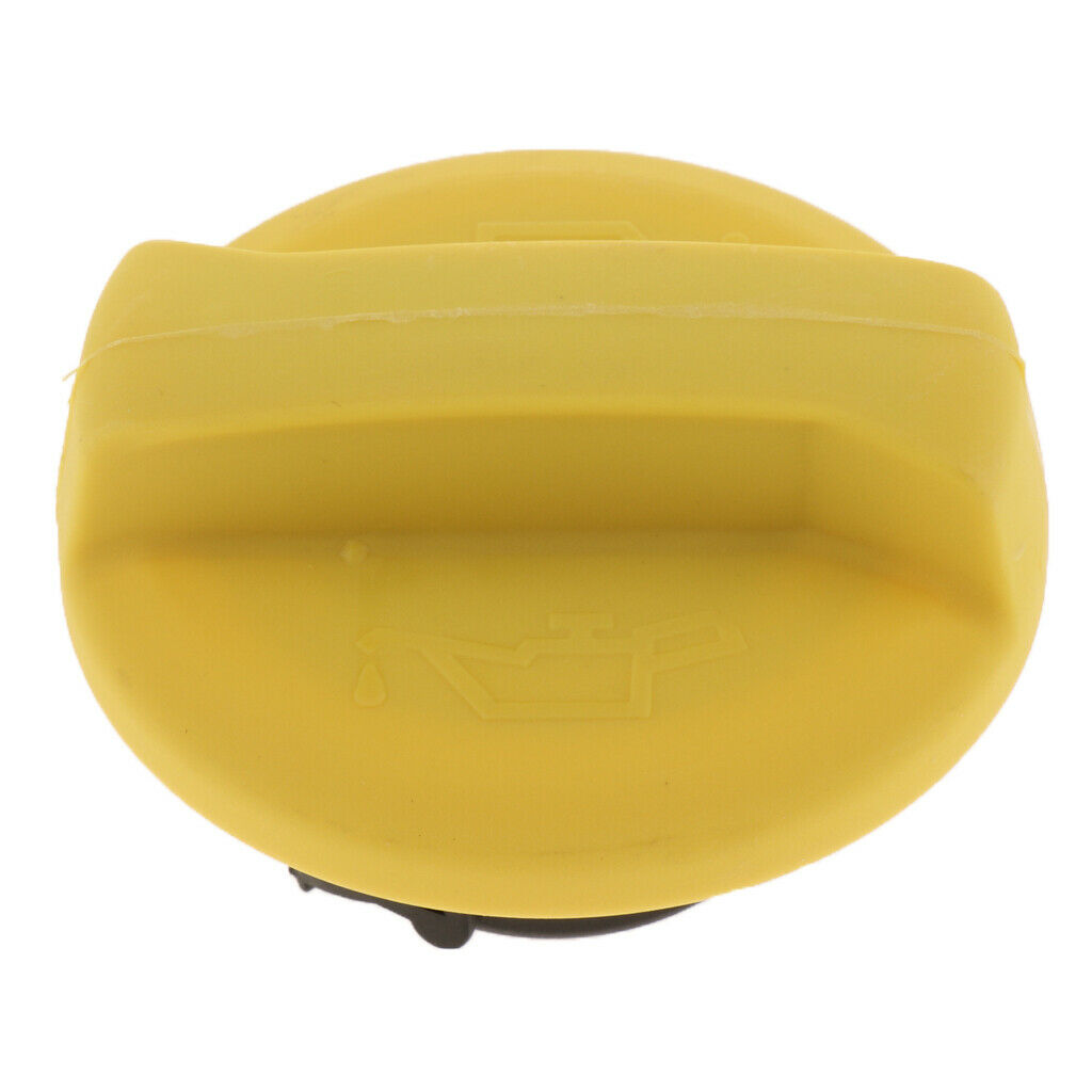 Engine Oil Gas Lid Tank Door Cover Yellow for Vauxhall Astra Tigra Zafira Meriva