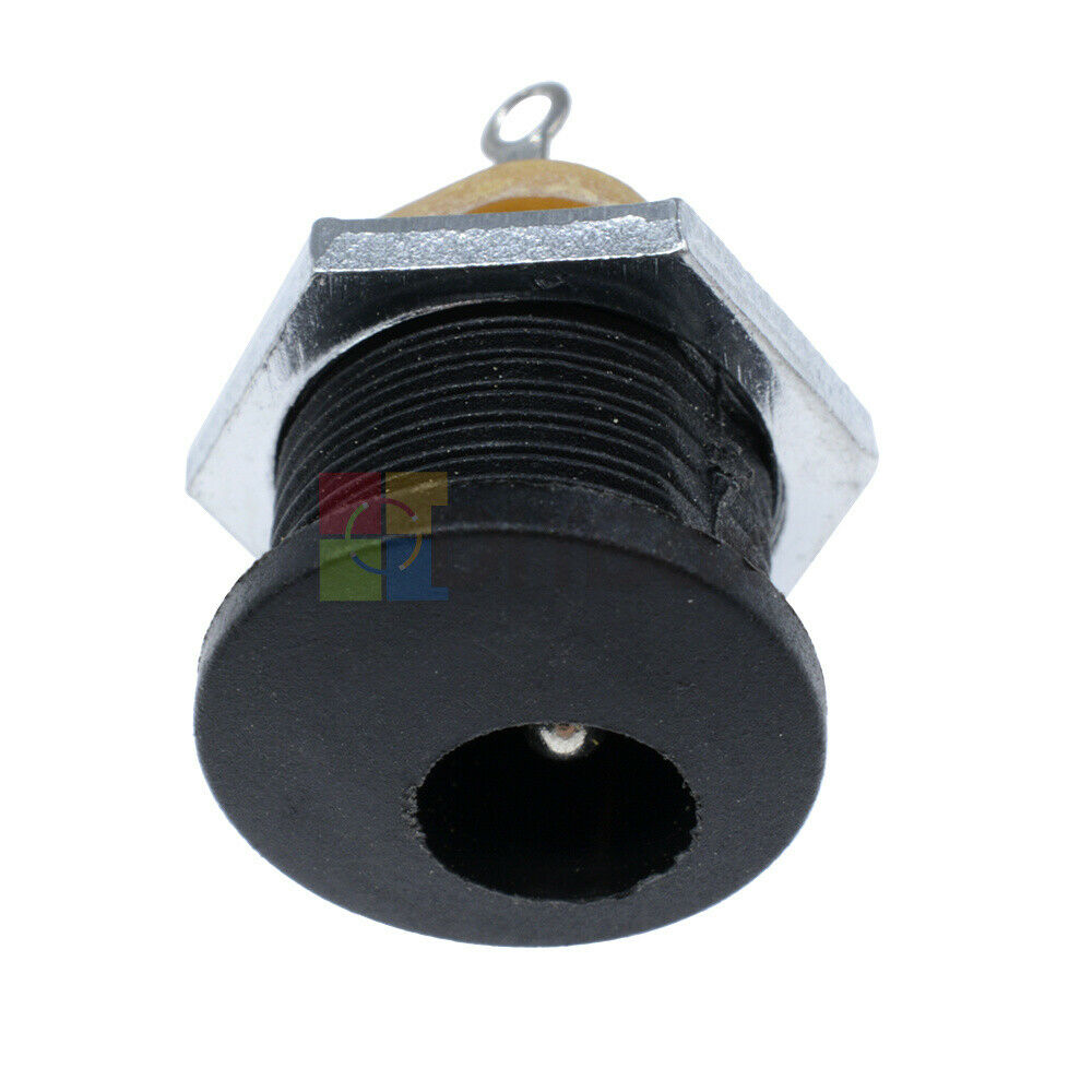 50PCS DC 022 Pedal DC Power Outlet Jack Socket Female 30V 0.5A 2.1x5.5mm 3-20N