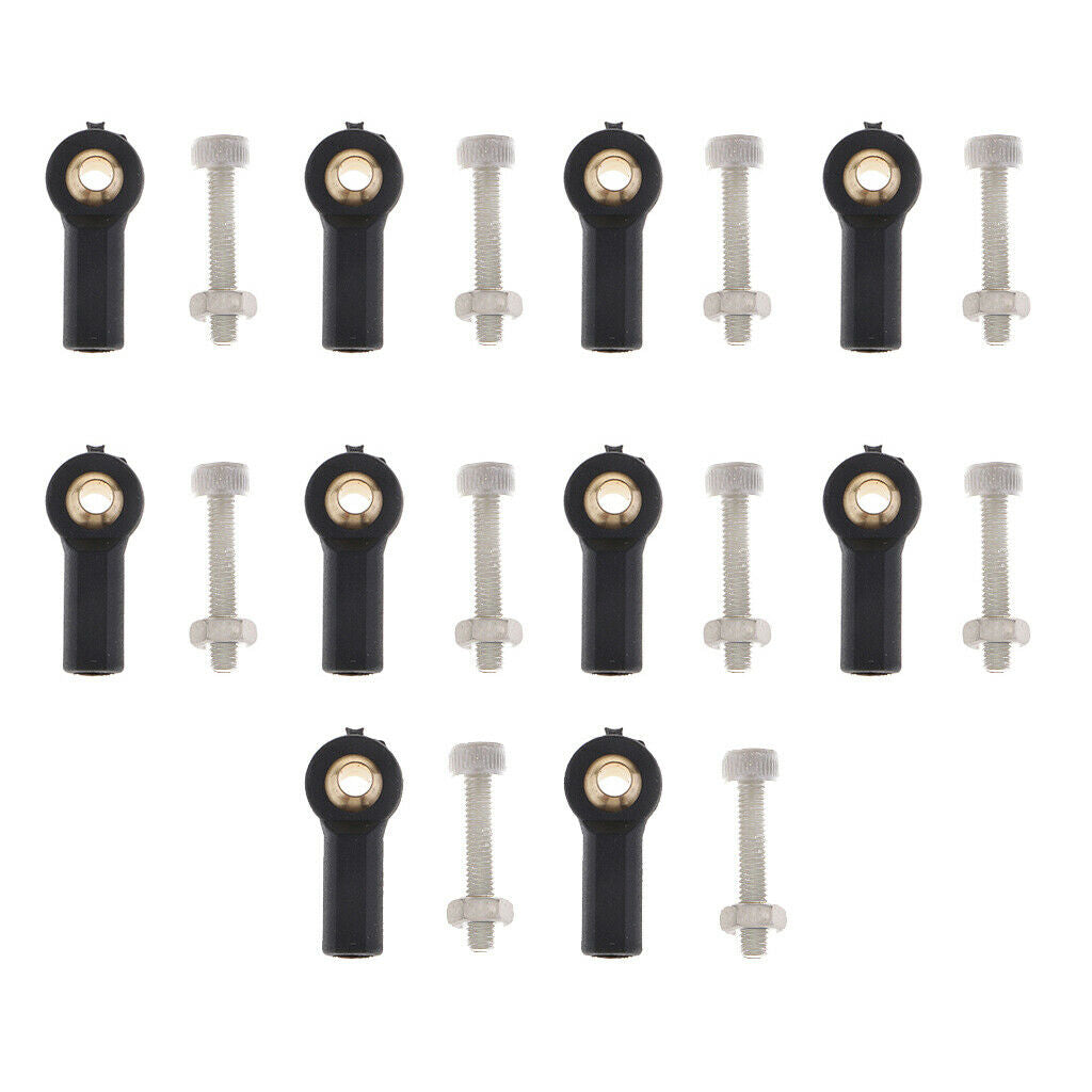 10 pcs. M3 ball head ball joint ball heads 20mm DIY for 1: 8 1:10 RC crawlers
