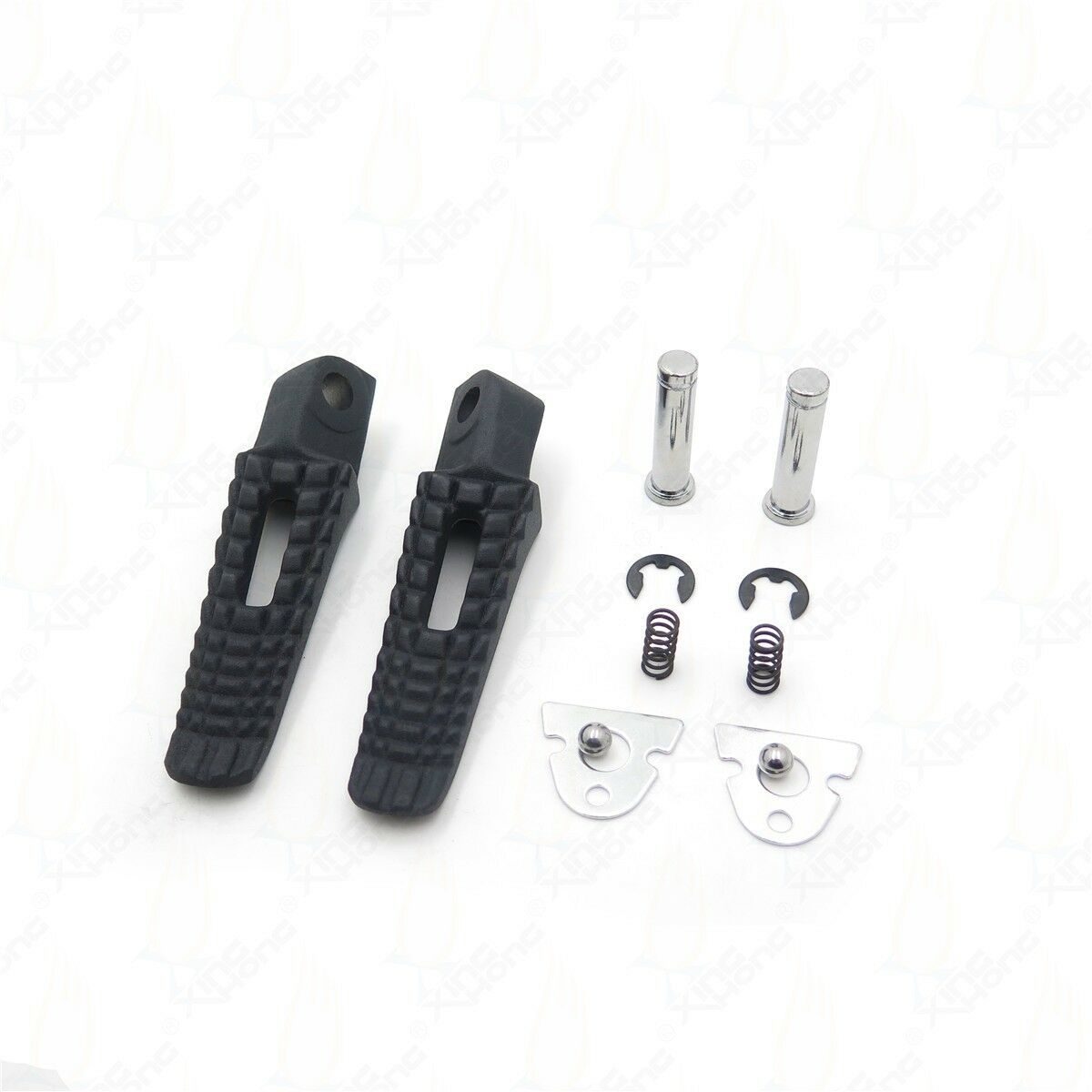 Black Rear Foot Peg Footrest for Suzuki B-KING 2008-2013 09 11 12