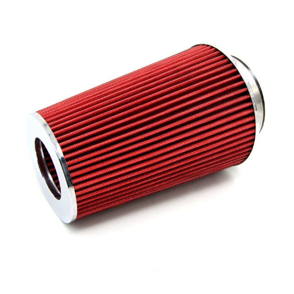 Universal Aluminum 3'' Race Sports Air Intake Cone Filter Cleaner Vent Crankcase