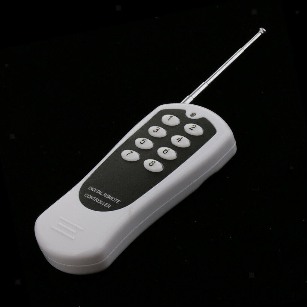 New DC12V 8CH High Power Wireless Remote Control transmitter 8 Channels