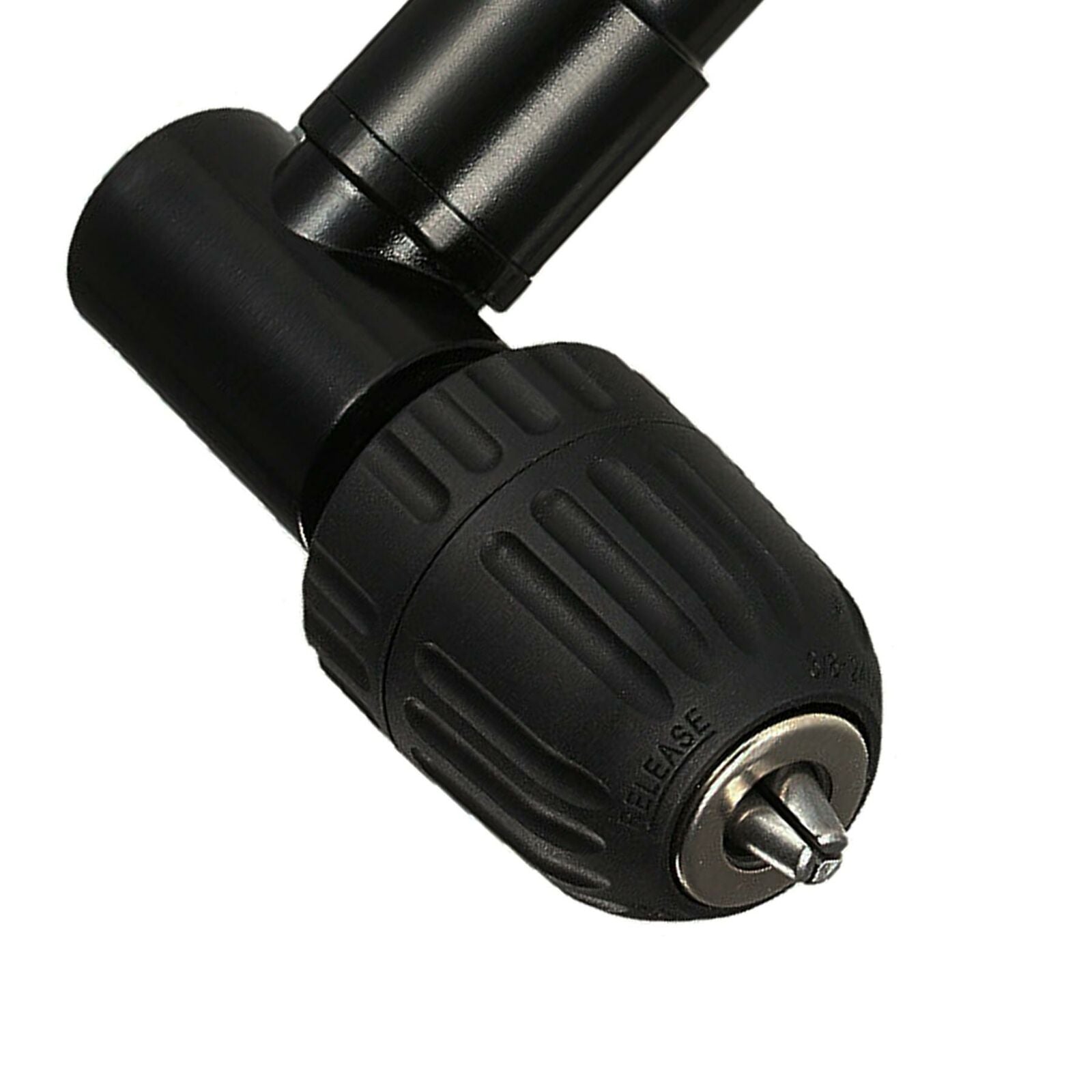 Drill Bit Adapter Right Angle 90Â° Angle Aluminum Metal Keyless Chuck Triple/hex