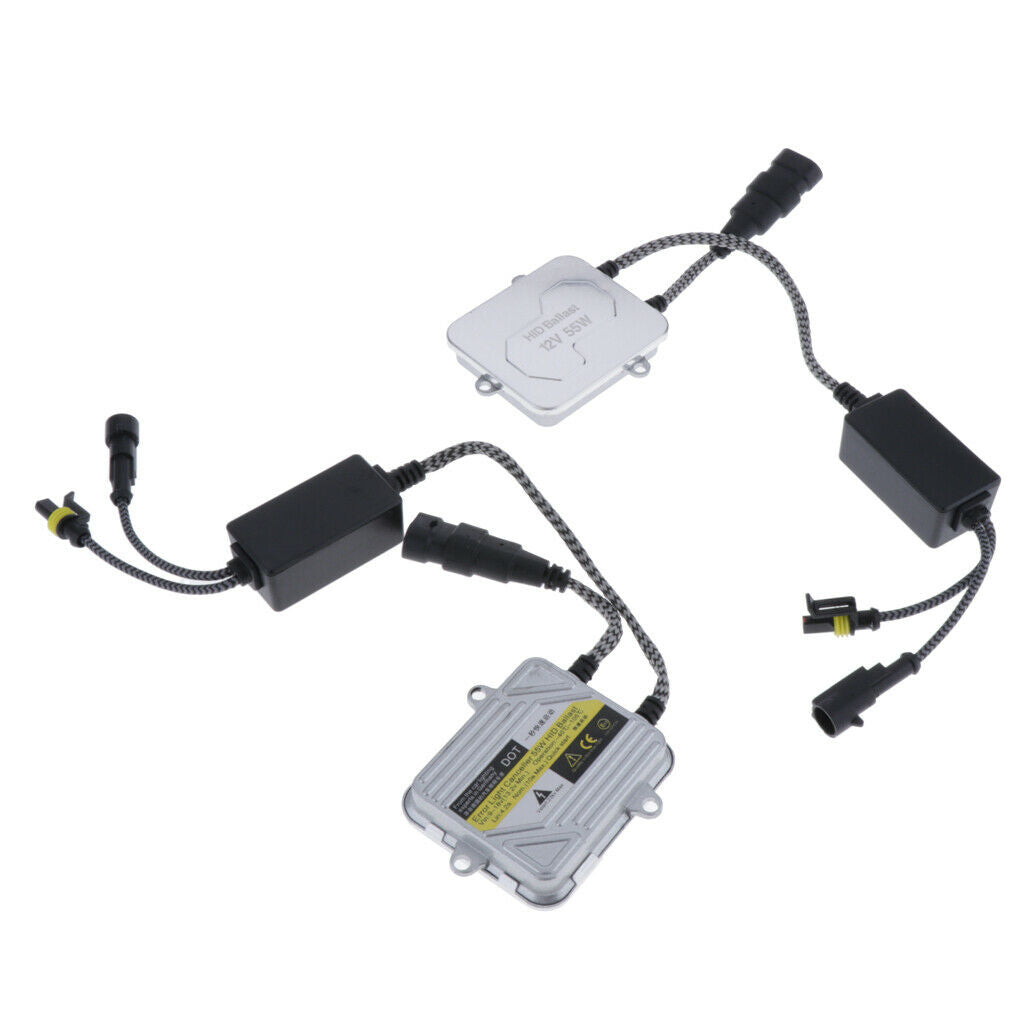 2 Pieces HID Ballast Headlight Control Unit Xenon Headlight with Igniter