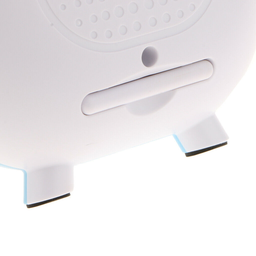 Wireless Bluetooth Speaker USB FM Radio Stereo LED Makeup Mirror Audio Blue