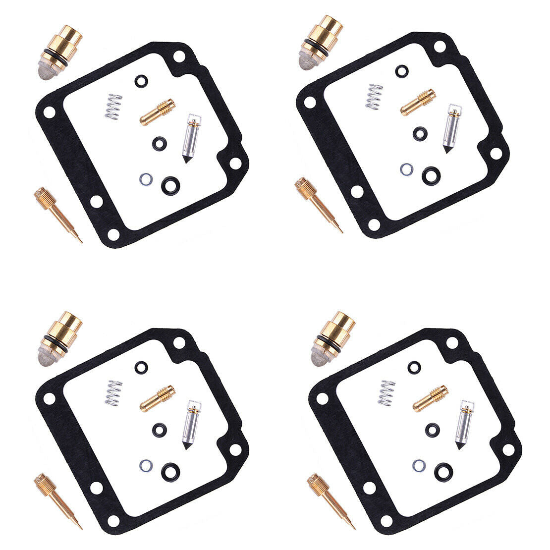 4Set Carburetor Repair Rebuild Kit Fit for Yamaha XJ550 XJ 550 R 81-1983