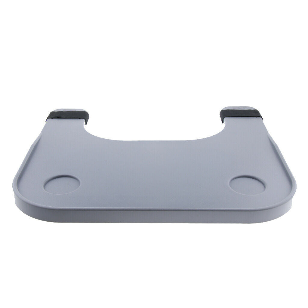 Wheelchair Tray Table with 2 Cup Holder Portable Lap Tray for Disabled Patient