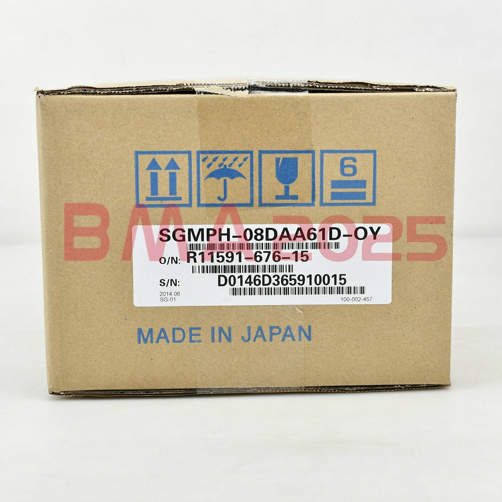1PC Brand New SGMPH-08DAA61D-OY servo motor 1year warranty DHL free Ship YS9T