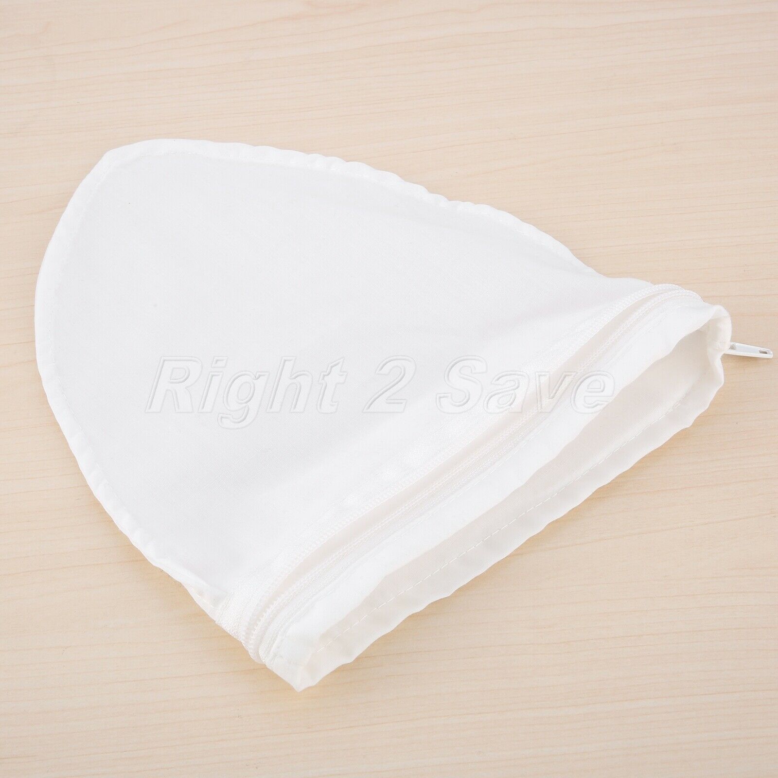 Tea Coffee Reusable Cotton Cloth Filter Strainer Bag with Stainless Steel Ring