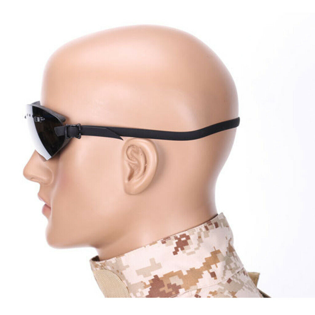 Hunting Goggle Eye Wear Glare UV Blocking Glasses Men Sports Black
