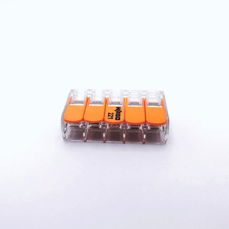 221-415 Hard-Wired 5-Core Compact Solderless Terminal for Splicing Connector