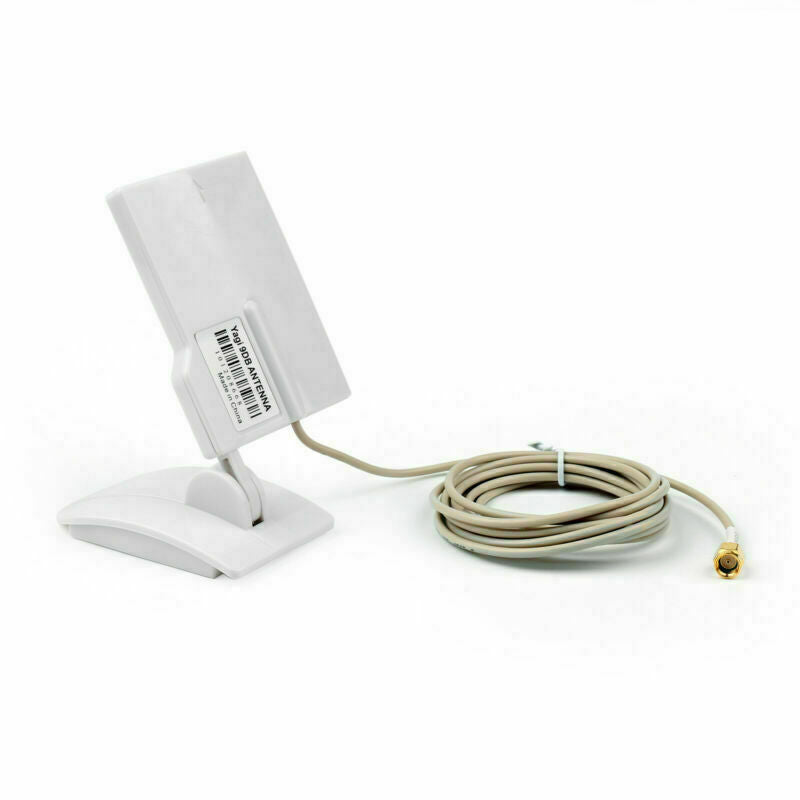 2.4GHz 9dBi Yagi Directional Antenna High Gain WIFI Router Booster w/ Cable .