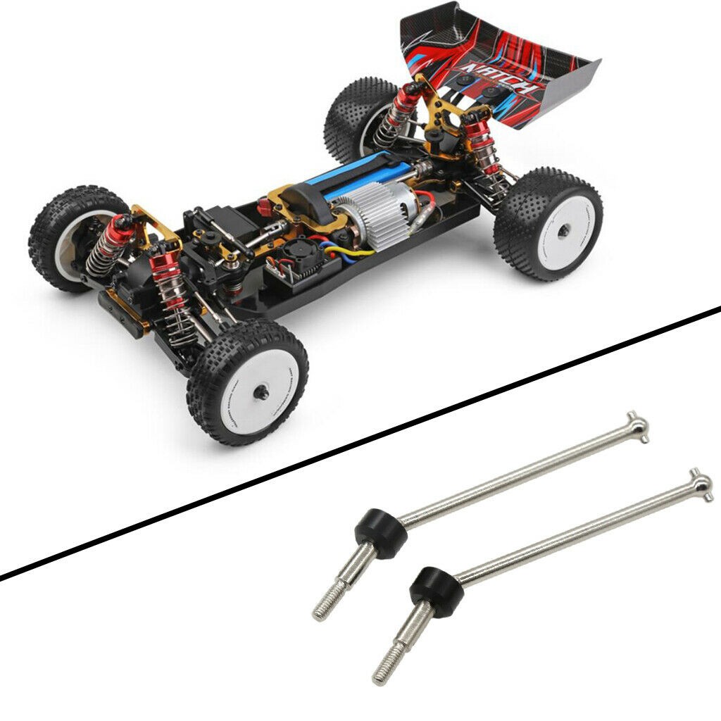 2x RC Car Front Drive Shaft Suitable for WLtoys 104001 1/10 RC