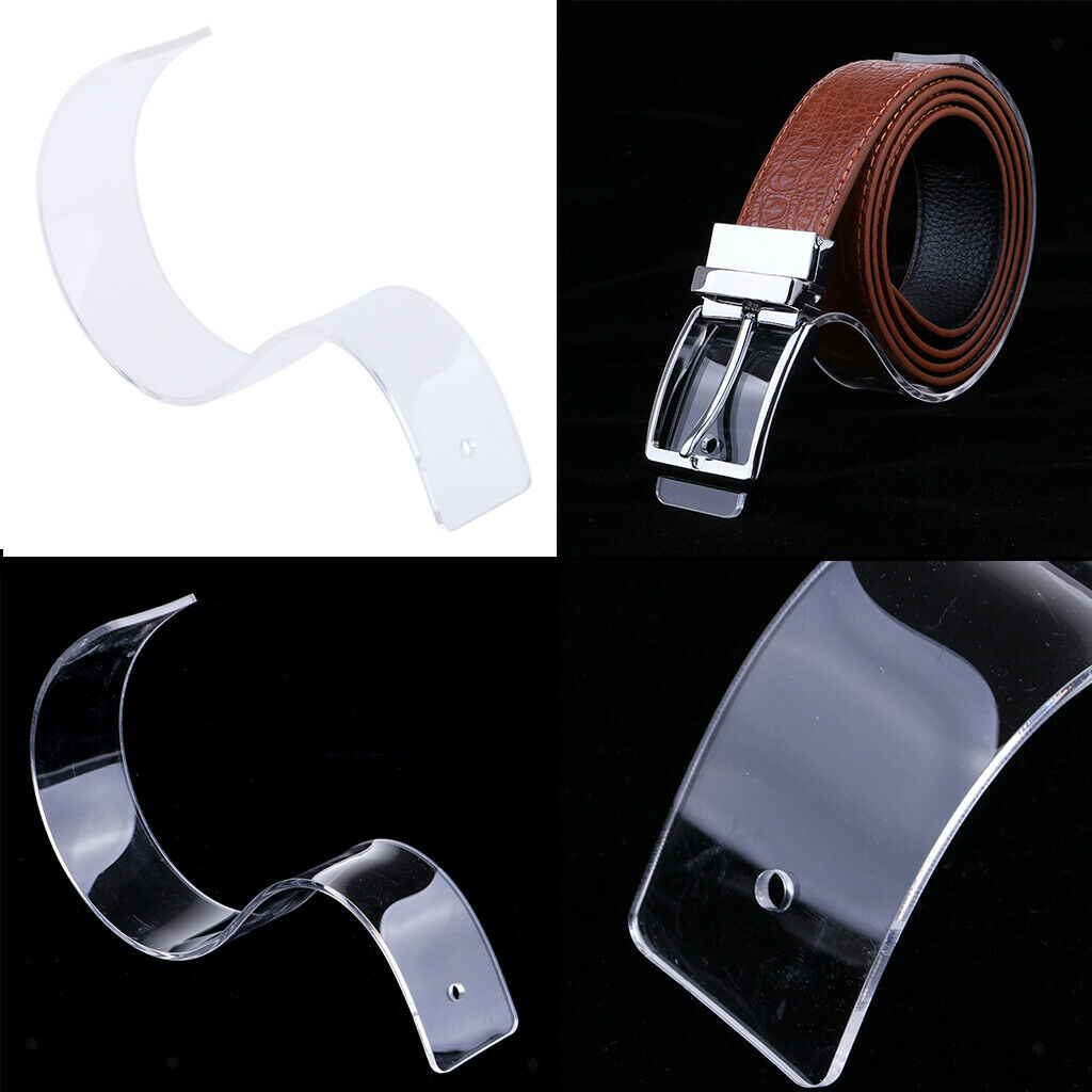 2X Shopping Mall Closet Belt Display Stand Storage Holder Organizer Tidy 4cm