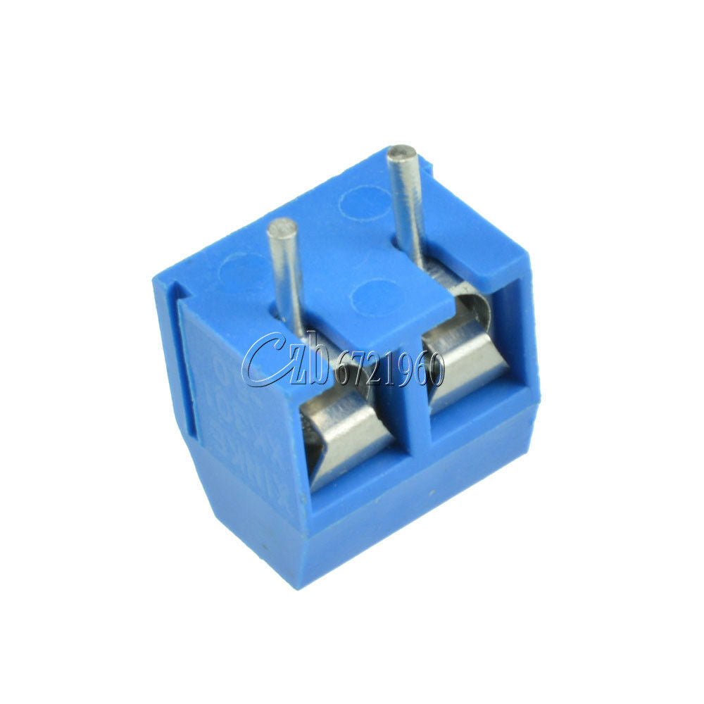 20PCS KF301-2P 5.08mm Blue Connect Terminal Screw Terminal Connector GOOD