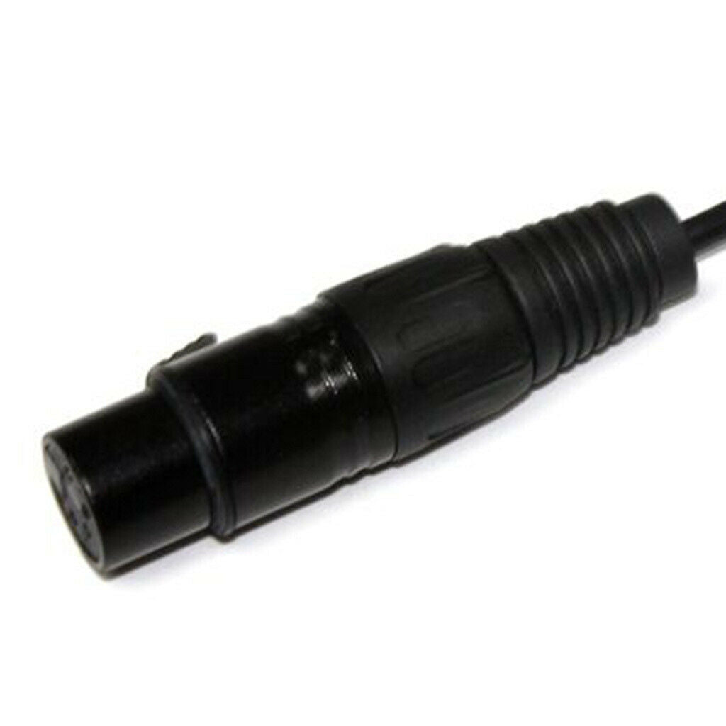 Right Angle DC to 4pin XLR Adapter Power Cable for Studio Video