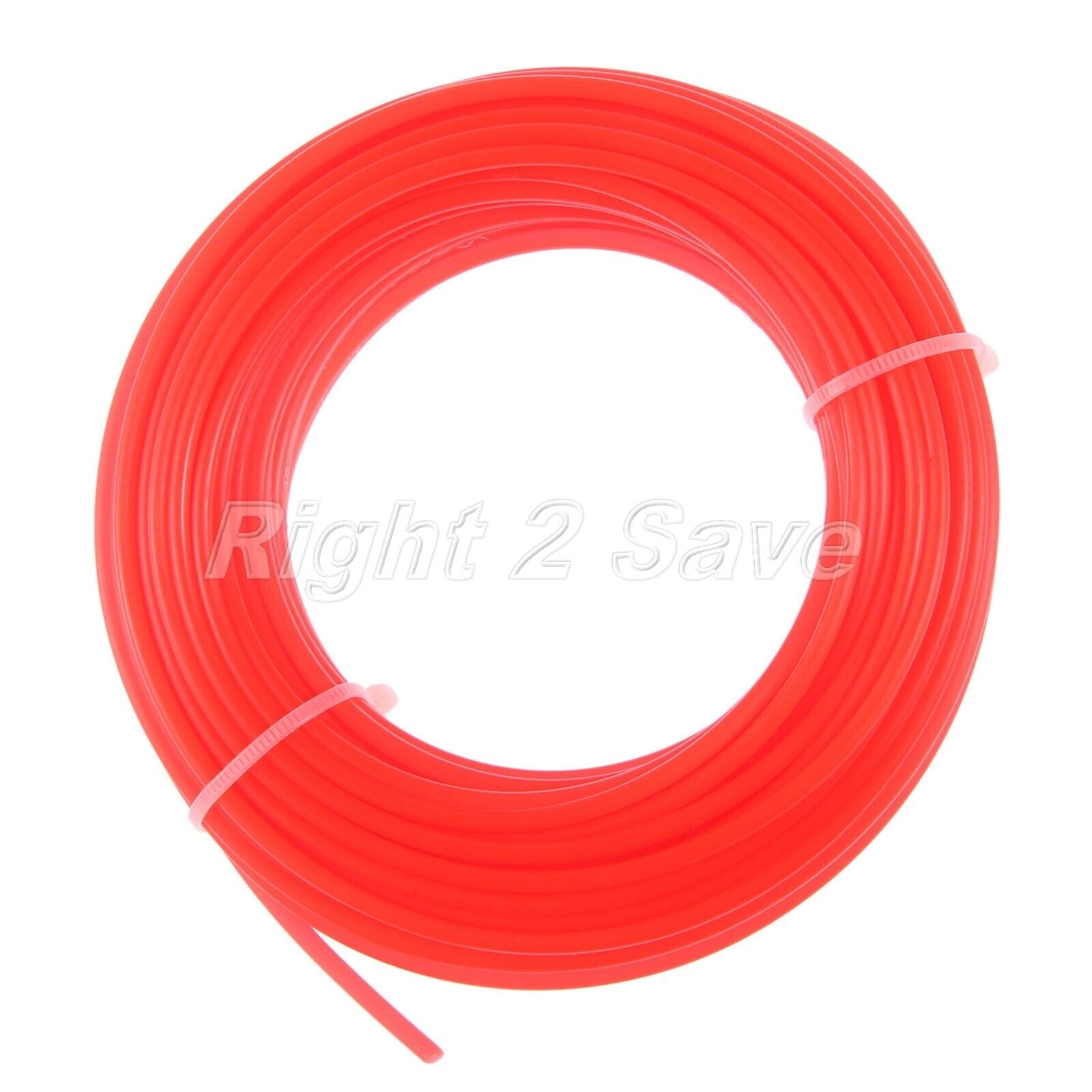 Brush Cutter Parts 2.4*15m Round Nylon Grass Trimmer Cutting Line Replacement