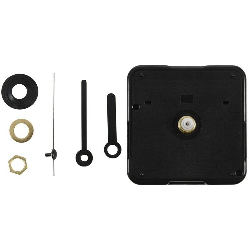 Clock Movement with Short Hands, 4/ 25 Inch Maximum Dial Thickness, 3/ 5 Inch U6