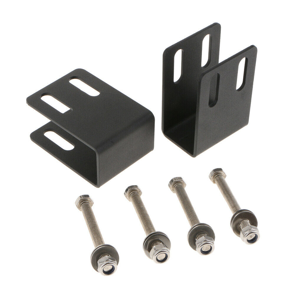 2x Car Roof Rack Light Bracket Holder Mounting Kit for LED Work Light Bar