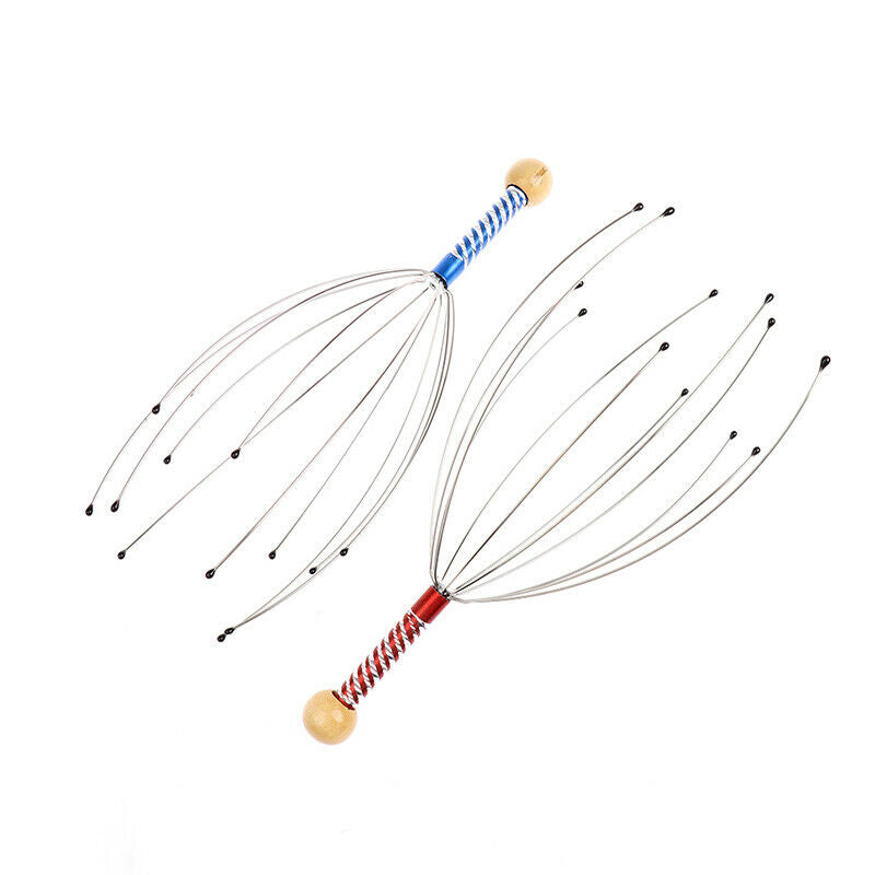 The Head Massager Octopus Claw Massager Tool Head Scalp Neck Stress Release