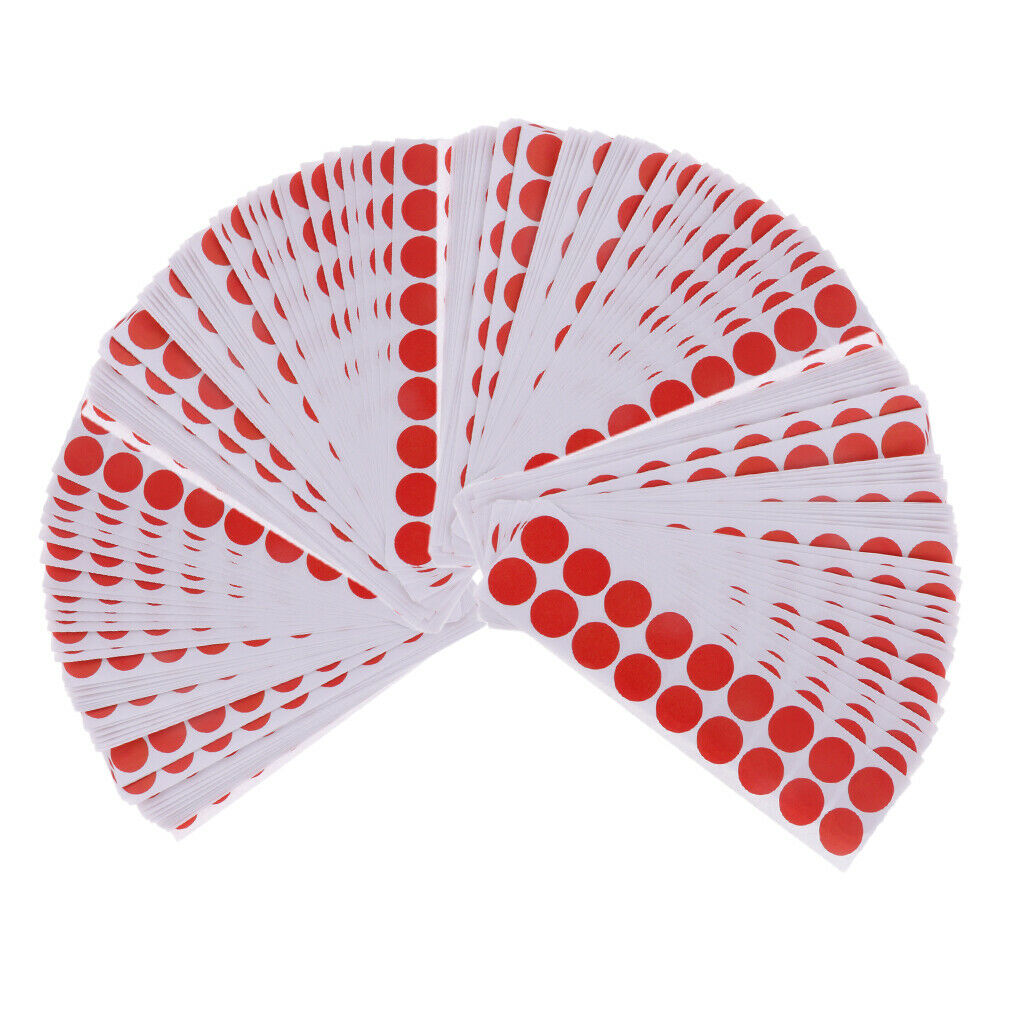 Lot 3600x Hunting Paper Archery Target Self-Adhesive Stickers 2cm Shooting