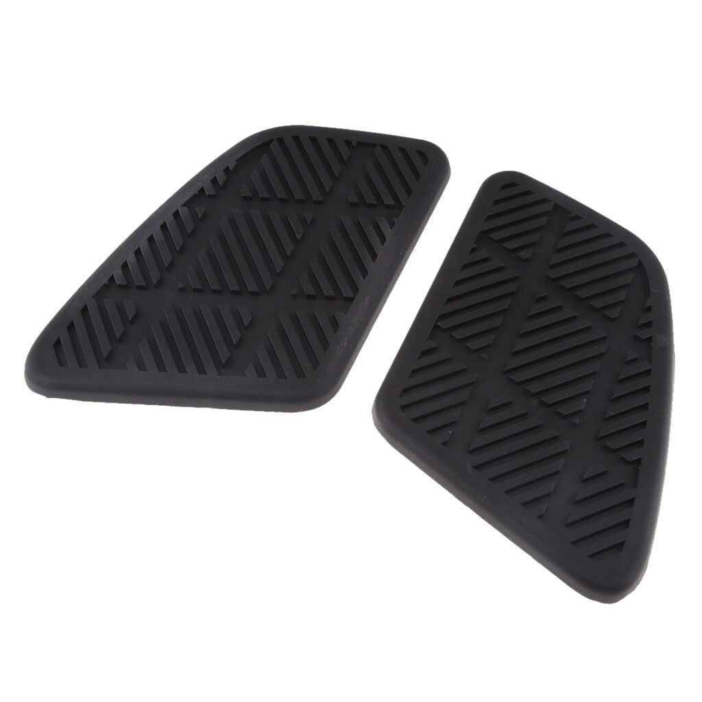 Motorcycle Tank Traction Side Pad Gas Fuel Knee Grip for Retro Cafe Racer