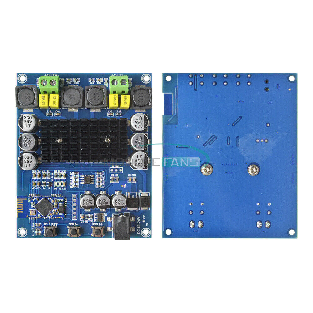 TPA3116D2 120W*2 Dual Channel Bluetooth Audio Receiver Digital Amplifier Board