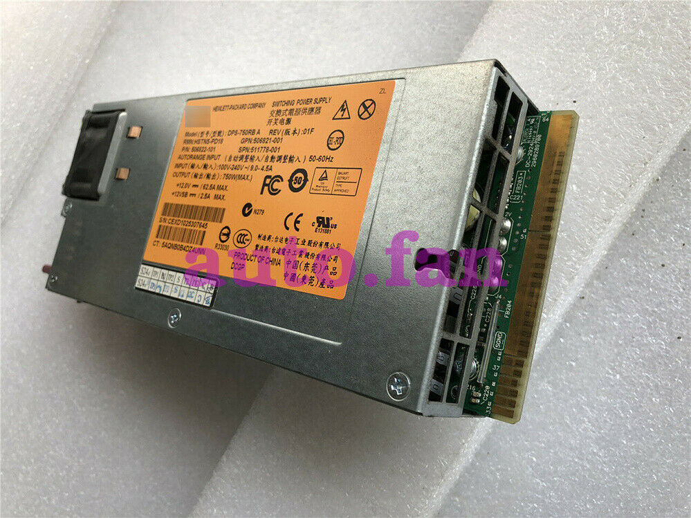 1pcs For DL380 G6 G7 750W  Server Power DPS-750RB A  511778-001
