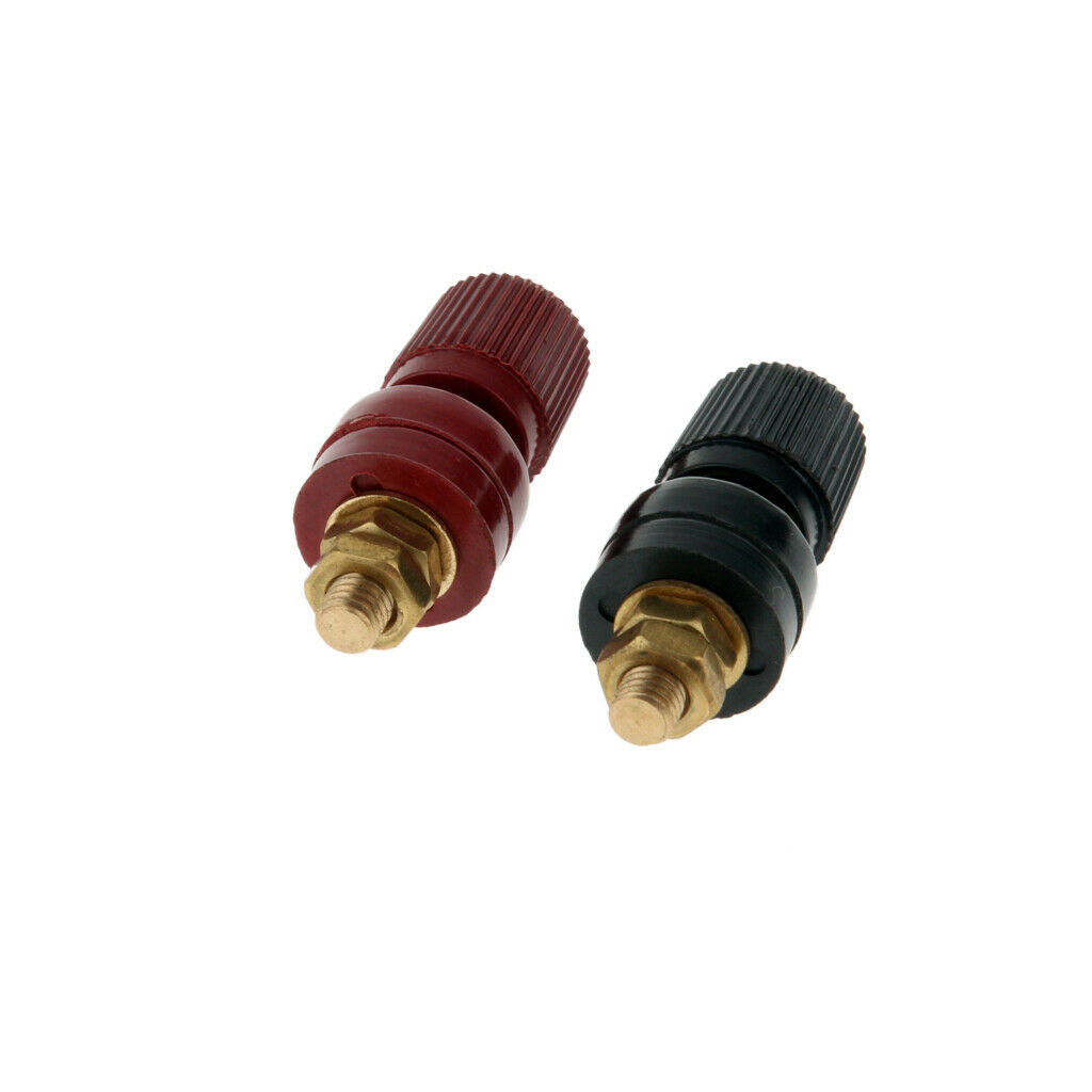 M6 200A Tie Terminal Solid Brass Wire Electrical Insulation