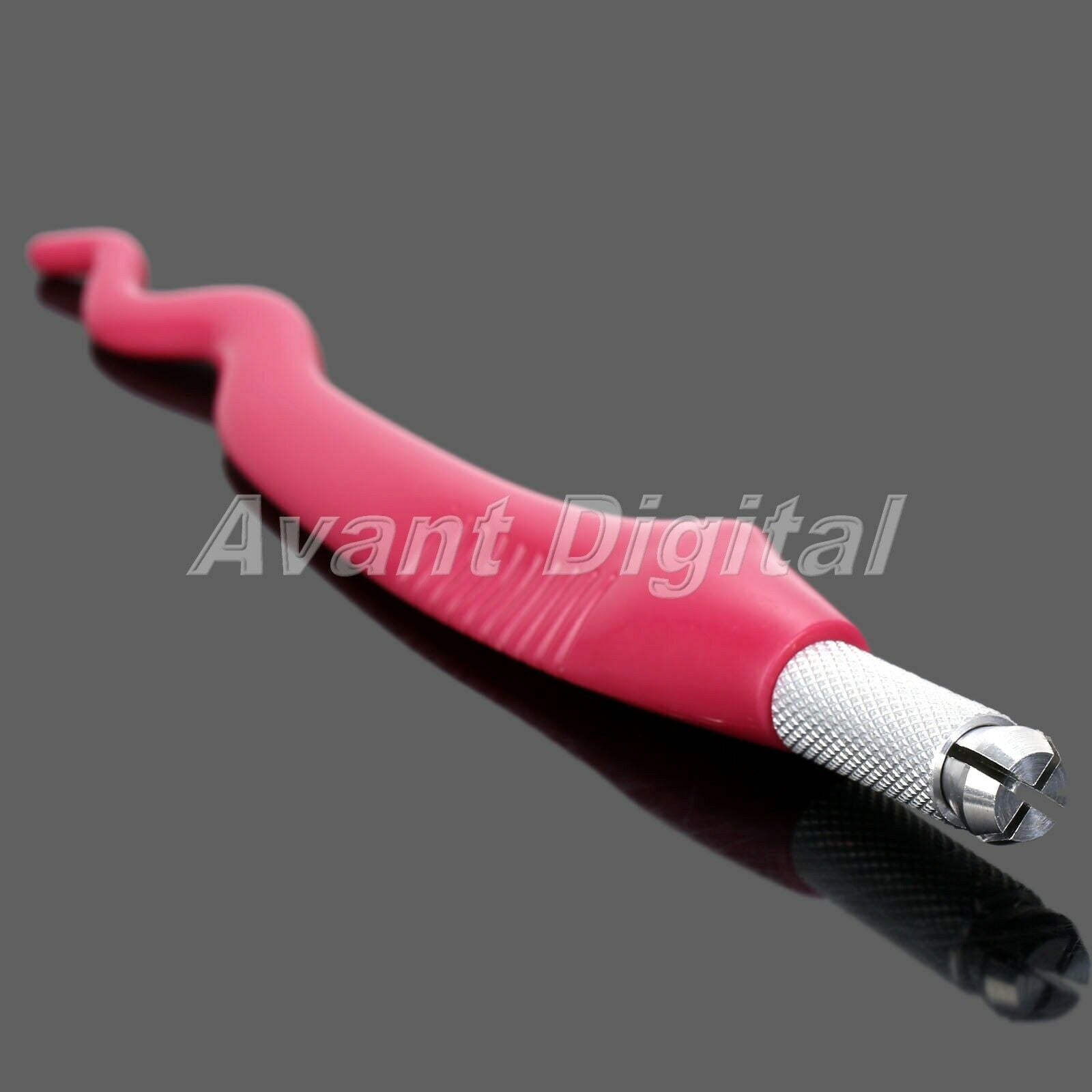 Manual Microblading Tattoo Pen Eyebrow Pen Rose Red Streamline Permanent Makeup