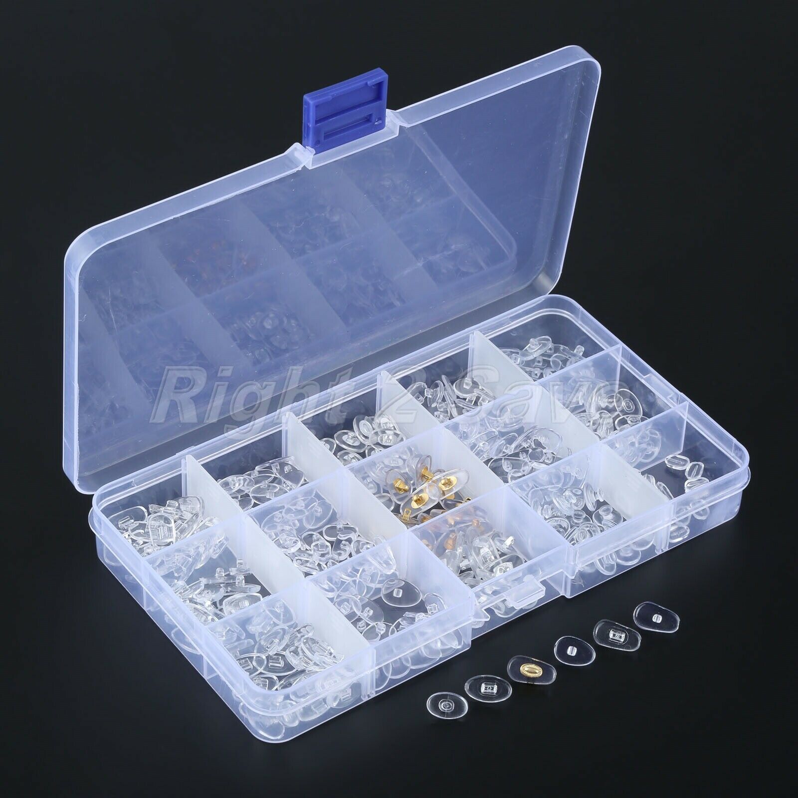 Eyeglass Nose Pad Spectacles Sunglasses Glasses Soft Optical Silicone 300PCs